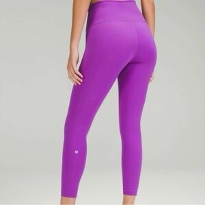 Lululemon Zone In Tight Leggings‎ Tender Violet Athletic Training Sz 2 Gym